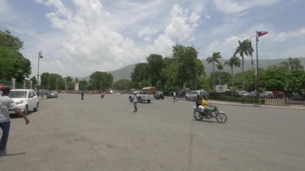 Κυκλοφορία Στο Port Prince — Αρχείο Βίντεο
