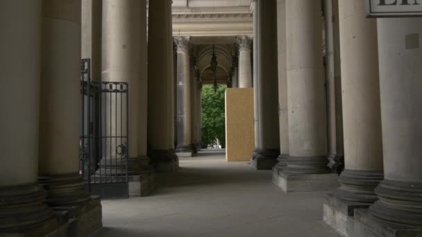 Columnas Catedral Berlín — Vídeo de stock