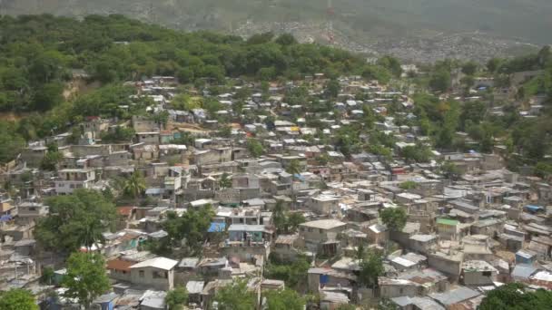 Дома Port Prince — стоковое видео