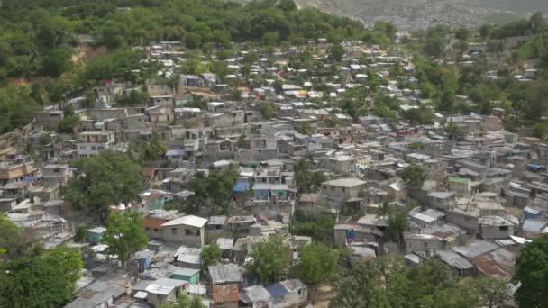 Маленькие Домики Гаити — стоковое видео