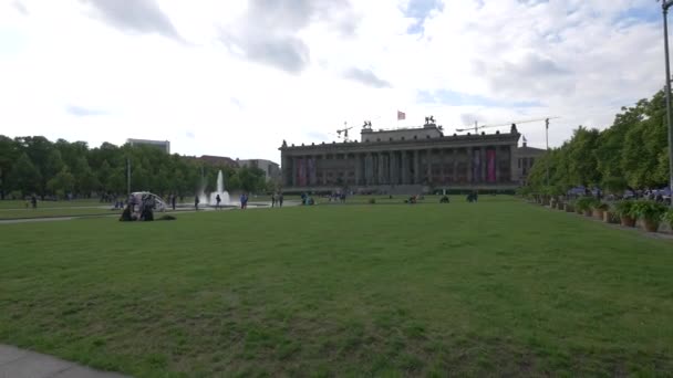 Berlini Lustgarten Városi Kert — Stock videók