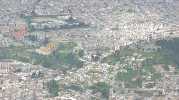 Alto Ângulo Quito — Vídeo de Stock