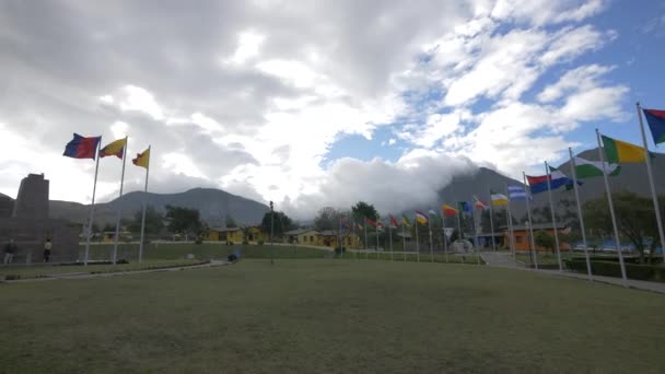 Parque Museístico Del Medio Mundo Pichincha — Vídeo de stock