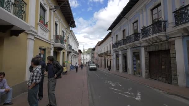 Vue Sur Rue Quito — Video
