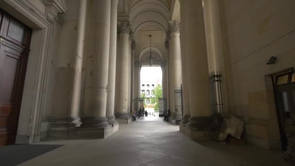 Portico Della Cattedrale Berlino — Video Stock