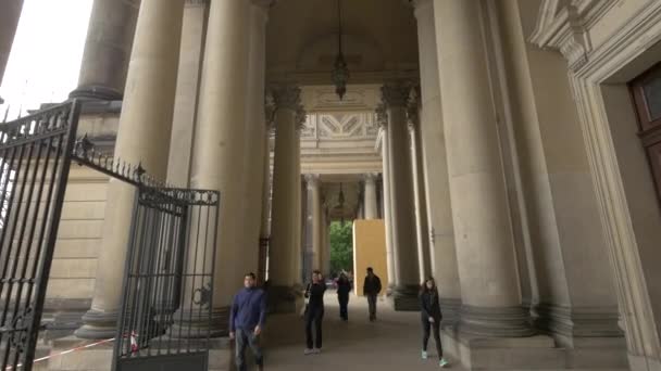 Berlin Cathedral Portico — Stock Video