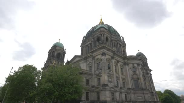 Iglesia Catedral Berlín — Vídeo de stock