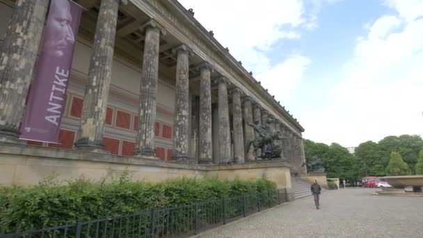 Vista Lateral Museu Altes — Vídeo de Stock