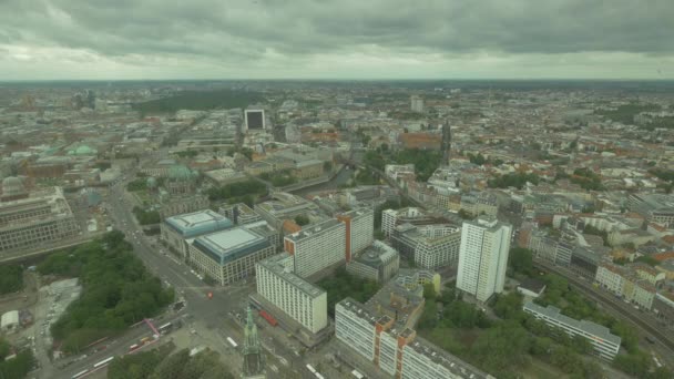 Vista Panorámica Berlín — Vídeo de stock