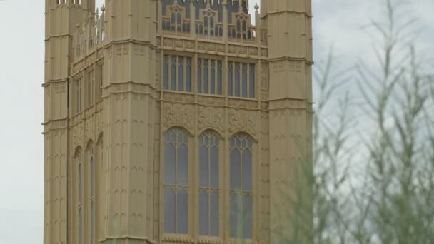 Tilt Palace Westminster Miniature — 图库视频影像