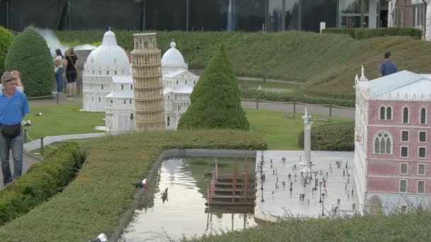 Monument Miniatyrpark — Stockvideo