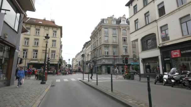 Bâtiments Aux Coins Des Rues — Video