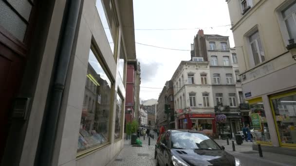 Bâtiments Une Conjonction Rue — Video