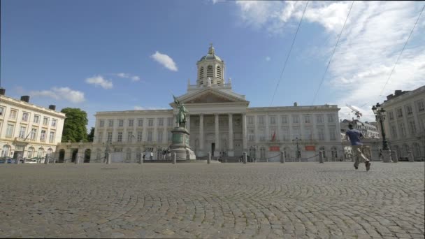 Piazza Reale Bruxelles — Video Stock