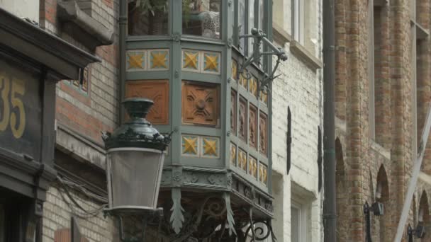 一个装饰过的阳台 — 图库视频影像