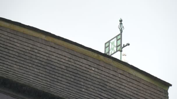 Weather Vane Roof — Stock Video