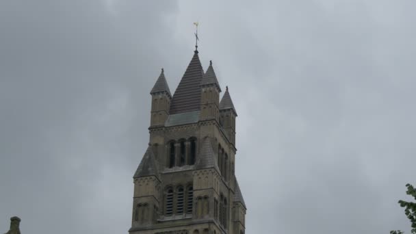 Torre Sineira Catedral São Salvador — Vídeo de Stock