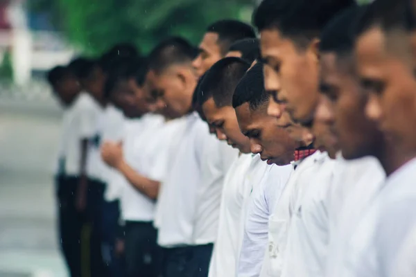 Sorong Papouasie Occidentale Indonésie Août 2021 Développement Physique Des Militaires — Photo