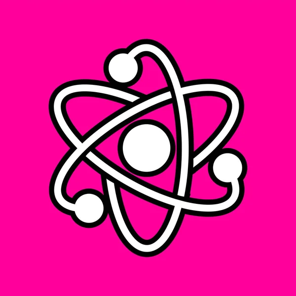 Vektorový Symbol Atomu Dynamitu — Stockový vektor