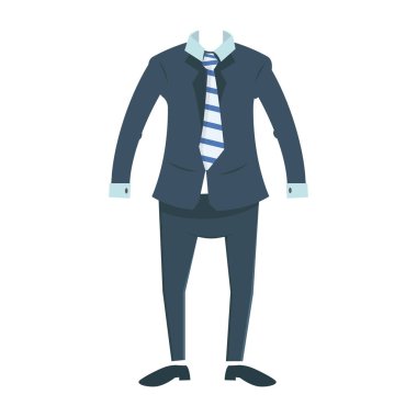 vestiyer elbise illüstrasyon vektörü