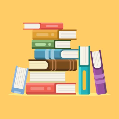 kitap yığını vektörünü çalış
