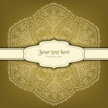 dantelli süsleme: davetiyeli