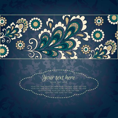 Şirin çiçeklerle banner