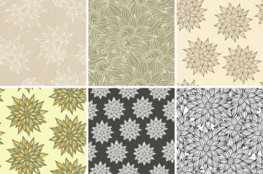 süslü çiçek sorunsuz doku