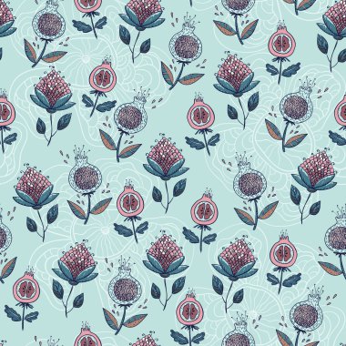 Kusursuz çiçek deseni