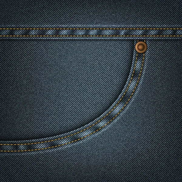 Jeans fond de poche — Image vectorielle