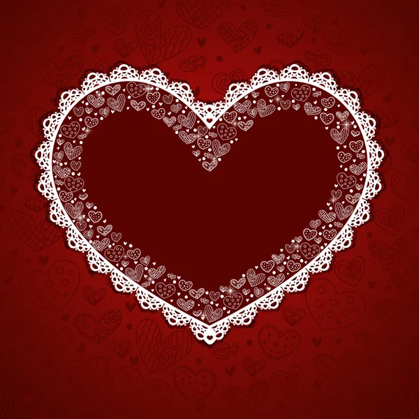 Valentines day card — Stock Vector