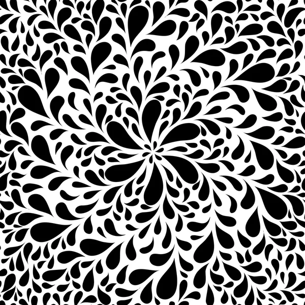Ornate floral seamless texture — Stock Vector