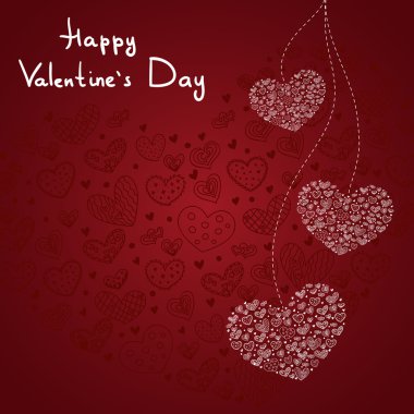 Sevgililer Günü kartı.