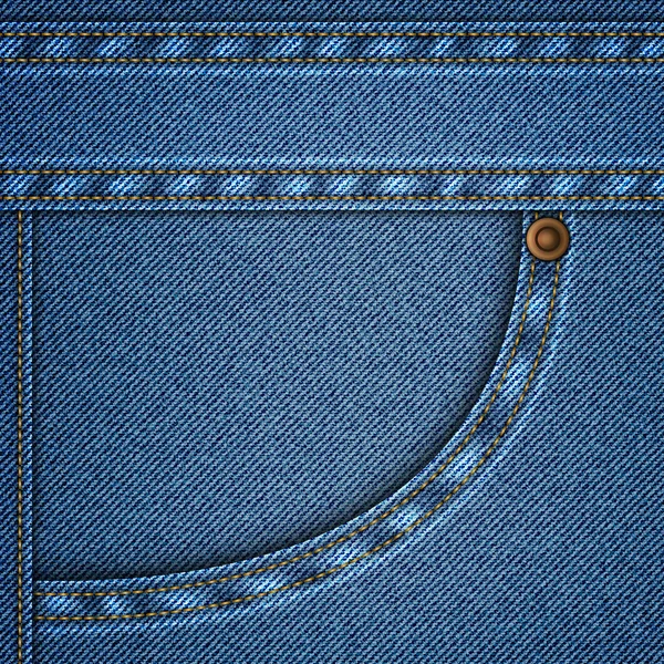 Poche Jeans — Image vectorielle