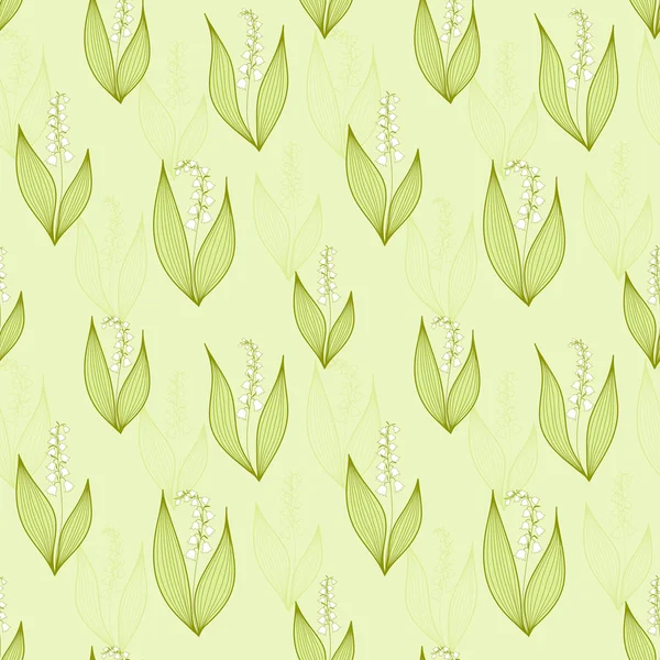 Banner met schattige bloemen — Stockvector