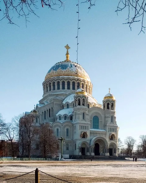 Nicholas Cathedral Kotlin Island — Stock Photo, Image