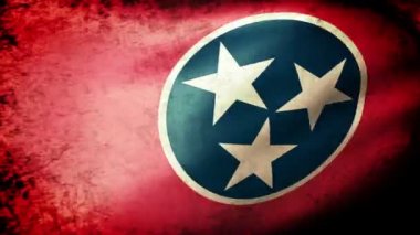 Tennessee Devlet bayrak sallayarak