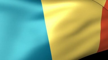 Romanya bayrak sallayarak