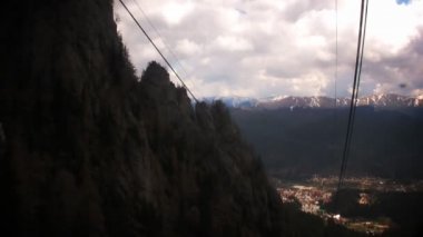 Teleferik yukarı Dağa tırmanma