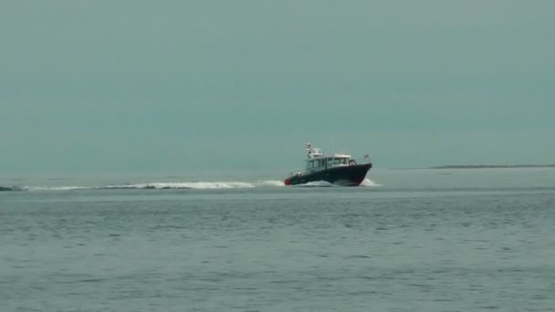 Coast Guard near Laboe — Stock Video