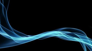 Soyut whispy dalgalar akan