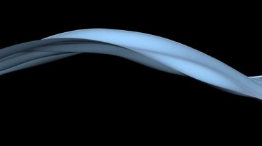 siyah arka plan üzerine sallayarak dinginliği