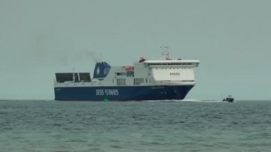 Büyük Feribot bir limanda