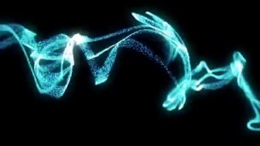 Yanıp sönen parçacıklar arka plan