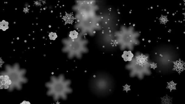 Flocons tombant — Video