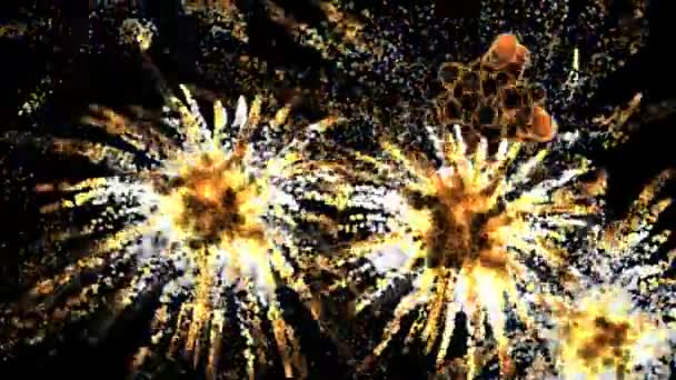 Explosion étincelles fond 