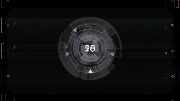 Chargement des progrès sur fond noir 