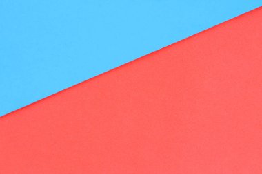 Mavi ve kırmızı arkaplan. Birincil renk kavramı