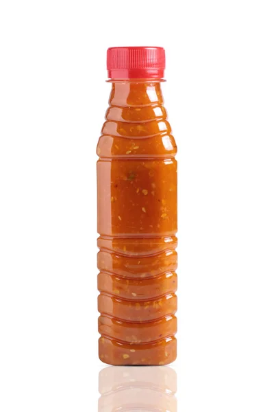 Sumergido Botellas Plástico Aislado Sobre Fondo Blanco —  Fotos de Stock