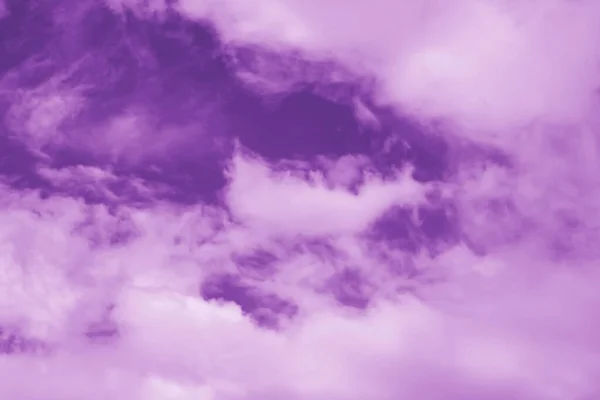 Wolken Paarse Lucht Abstracte Achtergrond — Stockfoto